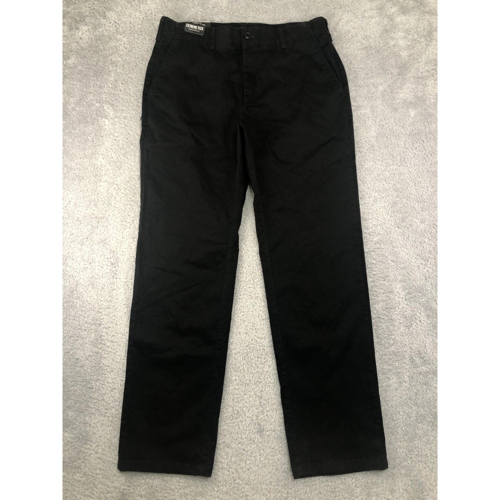 Lee Pants Men Black 35x34 (Tag 36x34) Black NWT Extreme Comfort Performance